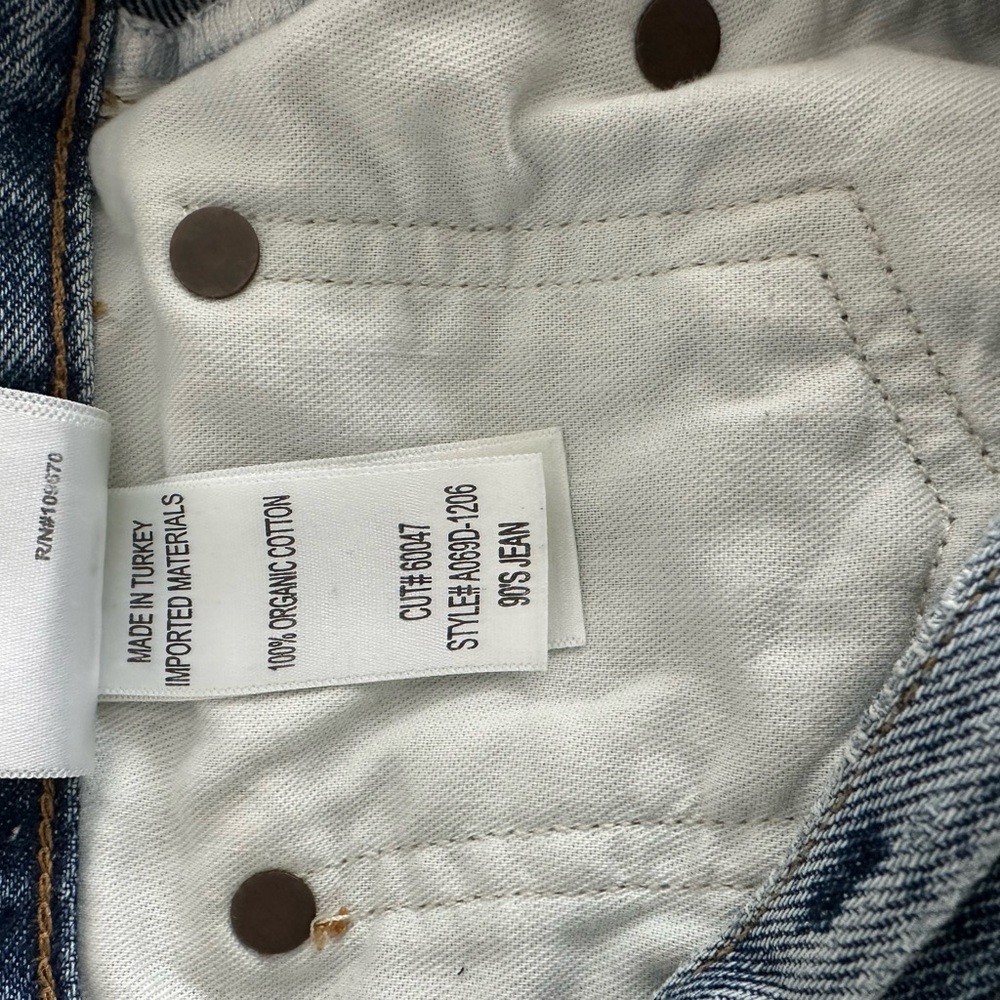 Agolde Riley jeans size 27 - Picture 9 of 10